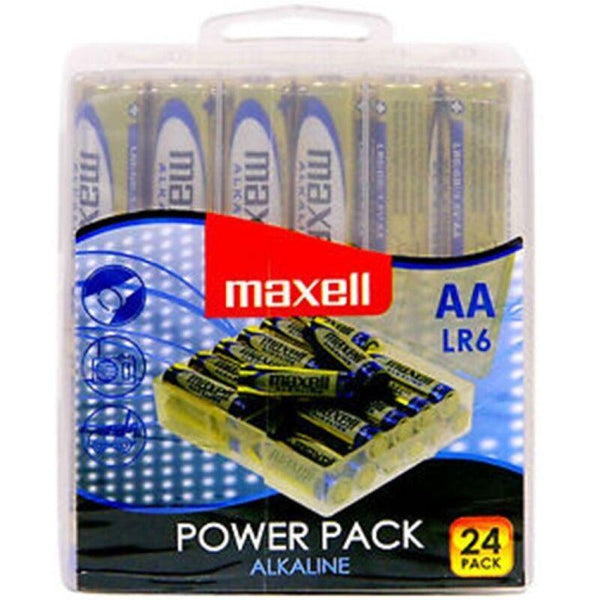 MAXELL - ALKALINE BATTERIE AA LR6 PACK - 24 BATTERIEN - INTIM SPACE Online Sexshop