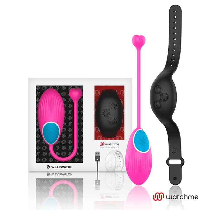 WEARWATCH - WATCHME-TECHNOLOGIE FERNBEDIENUNG EGG FUCHSIA - JET - INTIM SPACE Online Sexshop