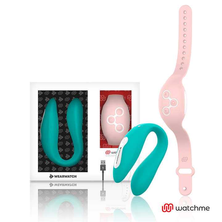 WEARWATCH - WATCHME DUAL TECHNOLOGY VIBRATOR MEERWASSER - ROSA - INTIM SPACE Online Sexshop