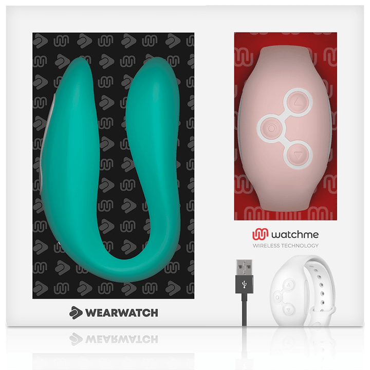 WEARWATCH - WATCHME DUAL TECHNOLOGY VIBRATOR MEERWASSER - ROSA - INTIM SPACE Online Sexshop