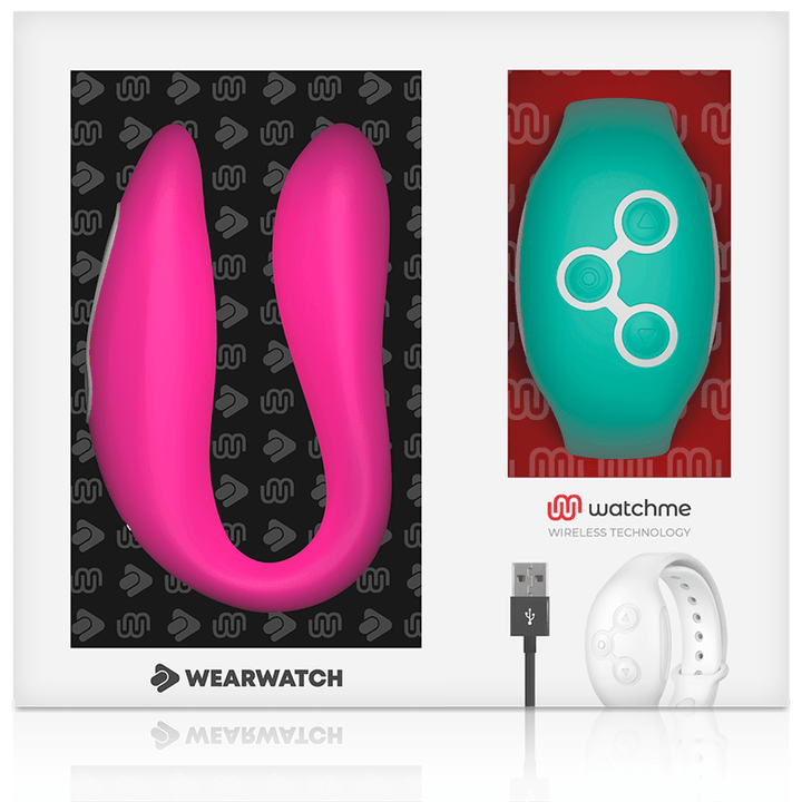 WEARWATCH - DUAL-TECHNOLOGIE-WATCHME-VIBRATOR FUCHSIA - MEERWASSER - INTIM SPACE Online Sexshop