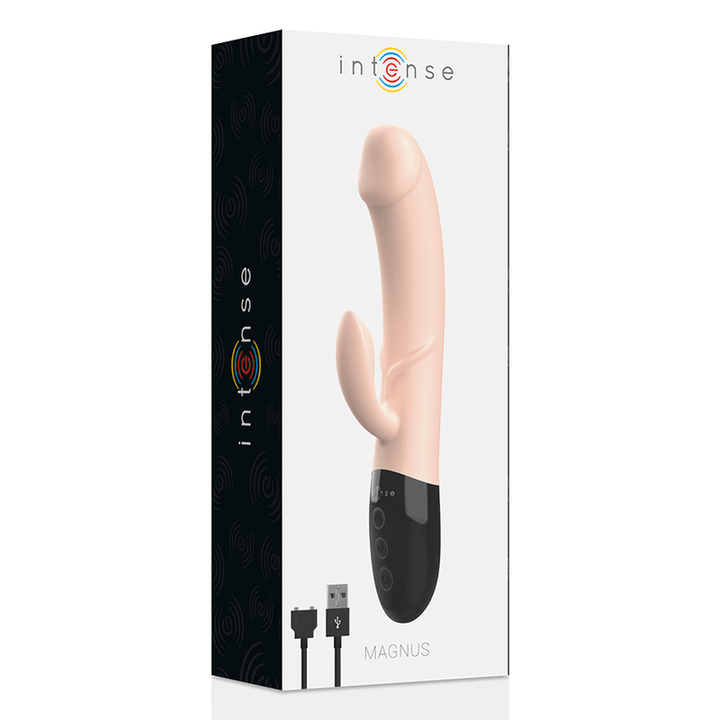 INTENSE - NATÜRLICHER WIEDERAUFLADBARER VIBRATOR MAGNUS DUAL - INTIM SPACE Online Sexshop