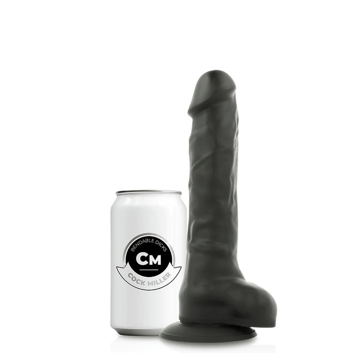 COCK MILLER - HARNESS - SILIKON DICHTE ARTIKULIERBARES COCKSIL SCHWARZ 19,5 CM - INTIM SPACE Online Sexshop