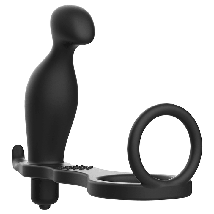 ADDICTED TOYS - ANALPLUG MIT SCHWARZEM SILIKONRING 12 CM - INTIM SPACE Online Sexshop