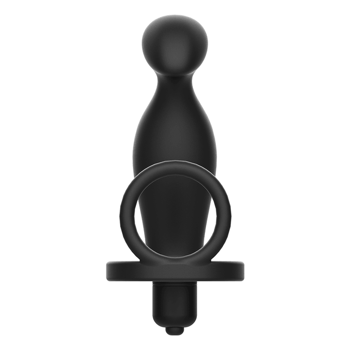 ADDICTED TOYS - ANALPLUG MIT SCHWARZEM SILIKONRING 12 CM - INTIM SPACE Online Sexshop