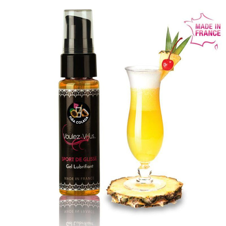 VOULEZ-VOUS - SCHMIERMITTEL AUF WASSERBASIS - PIÑA COLADA - 35 ML - INTIM SPACE Online Sexshop